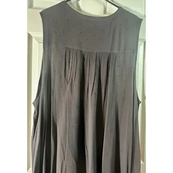 Torrid Harper Washable Gauze Pullover Sleeveless Top – Gray – Size 4X Plus - Picture 6 of 7